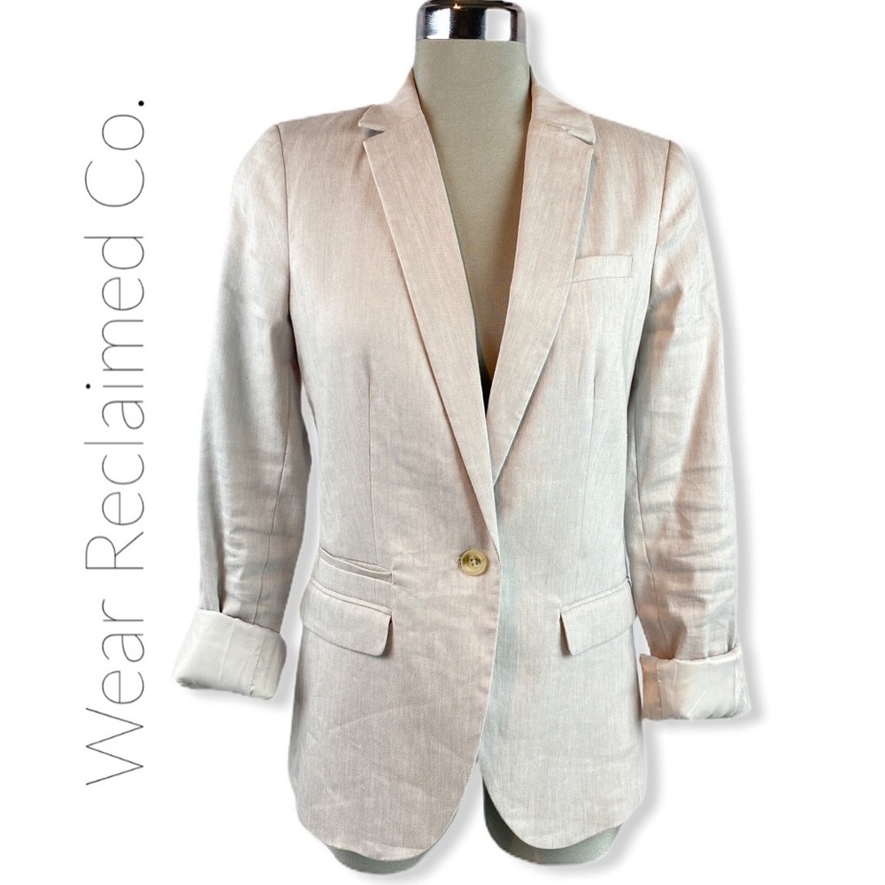COPY - RW & CO Lined Career / Business Heathered Blazer